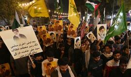 Per Iraną palaikantį protestą prie JAV konsulato Pakistane žuvo 8 žmonės