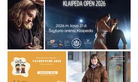 Renginiai Klaipėdoje ir aplink: ką veikti artimiausiomis dienomis