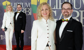 ministras Robertas Kaunas pasirodė su mylimąja