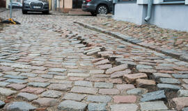 Klaipėdos senamiestis, grindinys