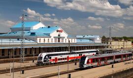 Traukiniai Vilniaus geležinkelio stotyje