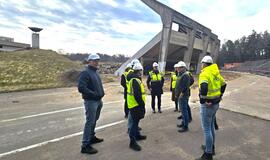 Vasaros estrados statybvietėje