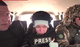 Rusijos dronas atakavo Rygos žurnalistus