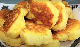 Blynai kaip bandelės pusryčiams per 5 minutes