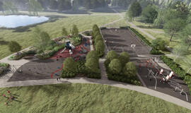 Draugystės parkas, žaidimų aikštelė