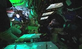 Astronautai laive pajuto baisų kvapą