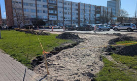 Jūrininkų sveikatos priežiūros centras, automobilių stovėjimo aikštelė