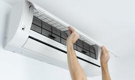 Kaip greitai išvalyti kondicionierių namuose