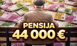 Didžiausia pensija Latvijoje