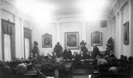 Klaipėdos miesto tarybos posėdis magistrato posėdžių salėje XX a.