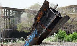 Izraelyje nukritusi Irano balistinė raketa