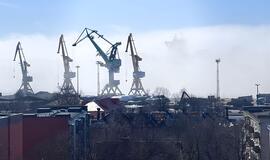 Rūkas Klaipėdos uoste