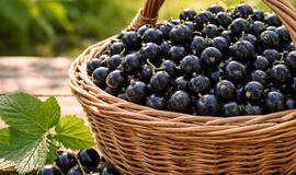 serbentai, vyšnios dydžio, stebina skoniu ir gausiu derliumi