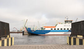 Smiltynės perkėla, keltas, Kuršių marios