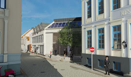 Technikos biblioteka, Sukilėlių gatvė, Klaipėdos senamiestis