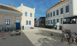 Technikos biblioteka, Sukilėlių gatvė, Klaipėdos senamiestis