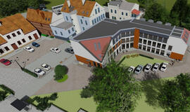 Technikos biblioteka, Sukilėlių gatvė, Klaipėdos senamiestis