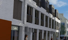 Technikos biblioteka, Sukilėlių gatvė, Klaipėdos senamiestis