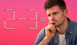 Dėlionės su degtukais