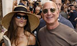 Jeffas Bezosas su žmona Lauren Sanchez