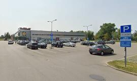 Lidl, automobilių stovėjimo aikštelė