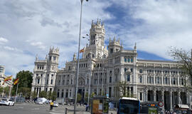 Madrido gatvėse architektūros
