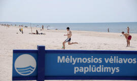 Klaipėda, pajūris, paplūdimys, mėlynoji vėliava
