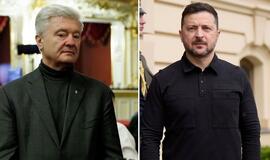 Zelenskis ir Porošenko bendravo pakeltu tonu
