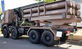 Prancūzijos raketinės artilerijos sistema „THUNDART“