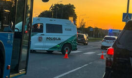 Šiaurės prospektas, policija, transportas
