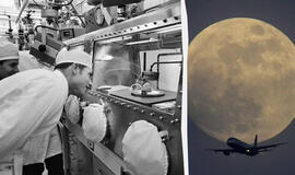 „Apollo 15“ astronautai Mėnulyje aptiko neįprastą akmenį