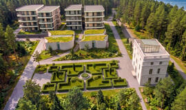 Palanga, nauji apartamentai, projektas