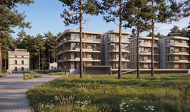 Palanga, nauji apartamentai, projektas