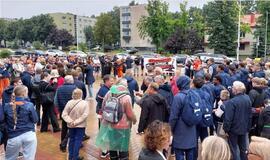 Protestas Gargžduose