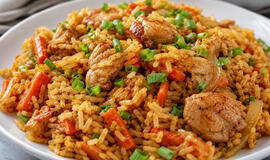 vištiena su ryžiais