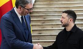 Zelenskis atvyko į Serbiją ir susitiko su VučičiumiZelenskis atvyko į Serbiją ir susitiko su Vučičiumi