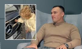 Darius Petrikauskas ir jo dukra