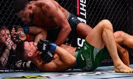 Modestas Bukauskas palaužė Oumarą Sy per UFC kovą Paryžiuje.