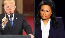 D. Trumpas užsipuolė NBC žurnalistę K. Welker