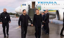 Volodymyras ir Olena Zelenskiai