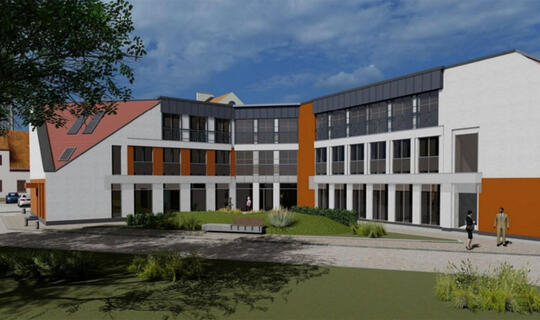 Technikos biblioteka, Sukilėlių gatvė, Klaipėdos senamiestis