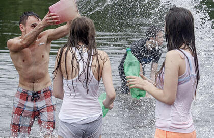 Ketvirtadienį laukia 33 laipsnių karštis