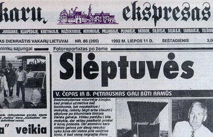 "Vakarų ekspresas". 1992 07 11 ir 14