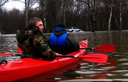 Potvynis gaivina pamario turizmą