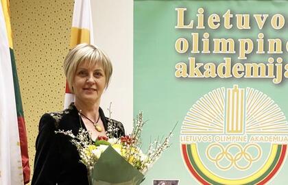 Asta Šarkauskienė: "Man olimpinės vertybės - artimos širdžiai"