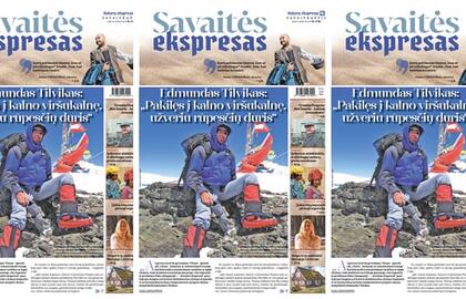 "Savaitės eksprese" - apie meilę tėvynei, moterims ir kalnams