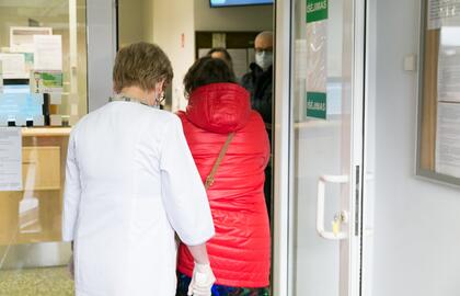 Į pajūrio ligoninę atvykusi gargždiškė neteko amo