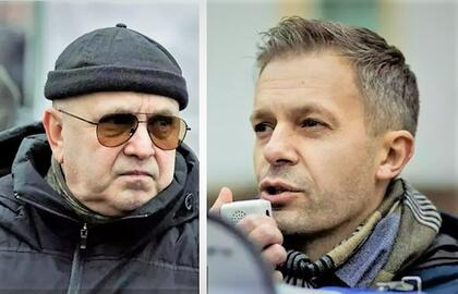 Artūras Orlauskas ir Andrius Tapinas