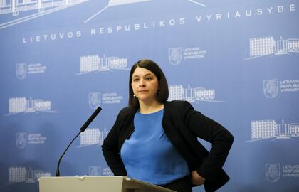 Finansų ministrė Gintarė Skaistė