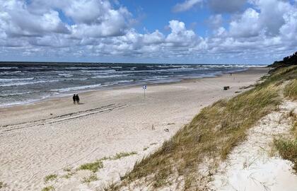 Nudistų pliažas perkeltas į Nemirsetą